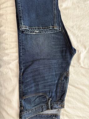 Old Navy Dark Blue Men's Jeans (Relaxed Straight Leg)